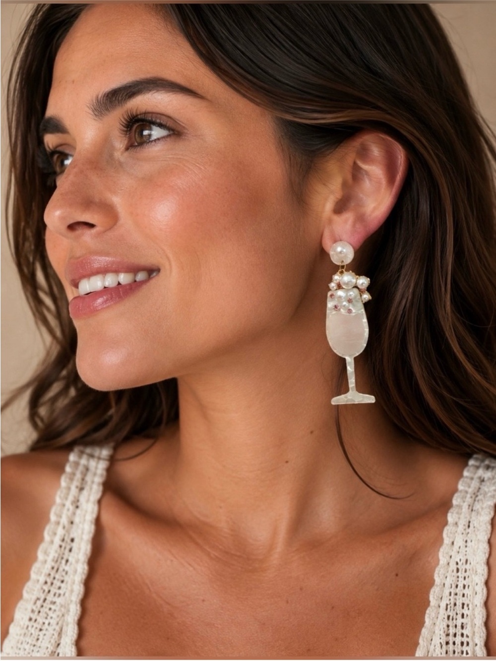 Plunder Sparkling Champagne Flute
Drop Earrings